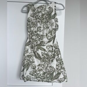 Abercrombie Stretch Cutout Cotton Mini Dress